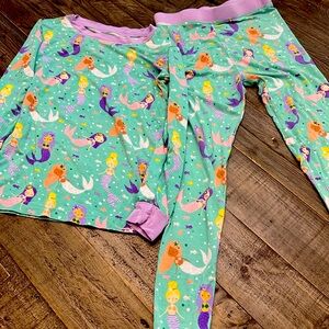 Little sleepies mermaid pajamas 5/6